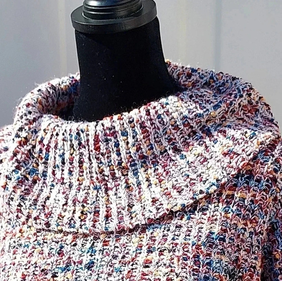 Art Class Girls XXL (18) Multi Color Sweater Pullover Cowl Neck - Picture 5 of 8